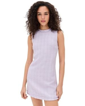 Alice + Olivia Coley Slim Fit Mini Dress - Purple