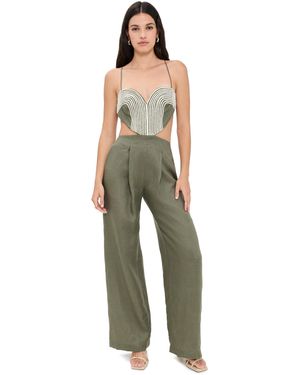 ANDRES OTALORA Zinnia Jumpsuit - Green