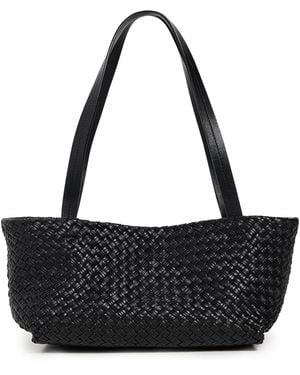 ★St. Agni★ ブラウン Petit Arc ウーブン バッグ Brown Woven Petit Arc Bag by St. Agni on Sale