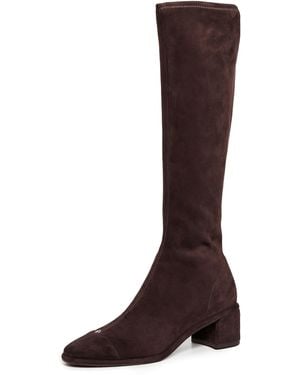 Tory Burch Cap Toe Knee High Boots 55Mm - Brown