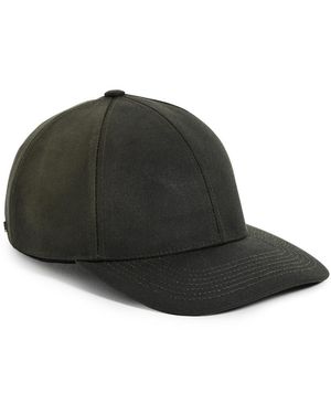 Varsity Headwear Oilskin Waxed Cotton Hat - Black