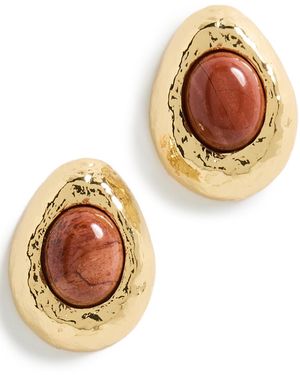 Anni Lu Cherry On Top Earrings - Metallic