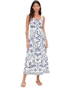 Cleobella Shelly Ankle Dress - White