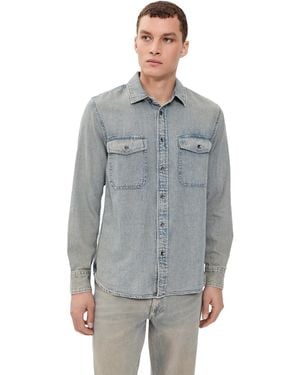 Rag & Bone Infuse Cpo Overshirt - Gray