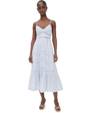 LoveShackFancy Esilda Dress - White