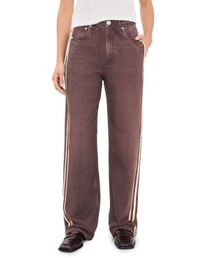 Rag & Bone Miramar Terry Track Pants - Red