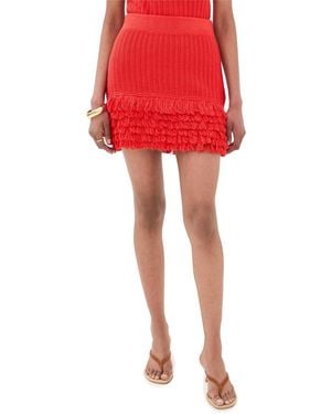 De Loreta Geoda Skirt - Red