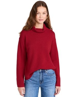 Alex Mill Cecile Cashmere Turtleneck Sweater - Red