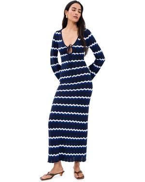 Seven Wonders Sofia Knit Maxi Dress - Blue