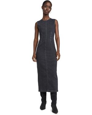 Mother The Swerve Dress Up - Black