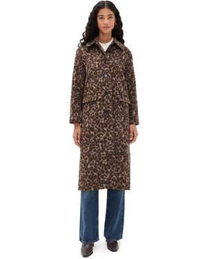 Madewell Single Breasted Topcoat - Blue