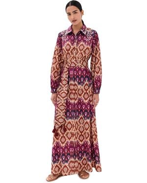 Figue Daisy Dress - Red