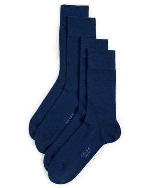 FALKE Happy 2 Pack Socks - Blue