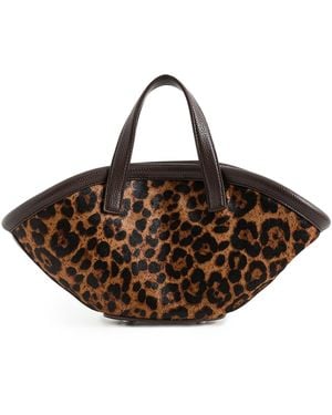 Simon Miller Haircalf Mini Mercado Tote - Multicolor