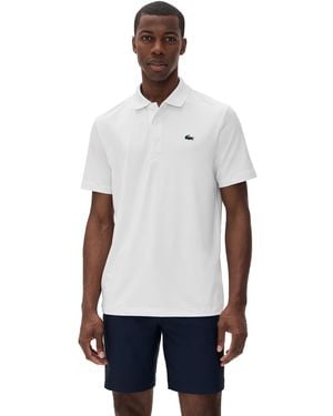 Lacoste Golf Sport Performance Polo Shirt - White