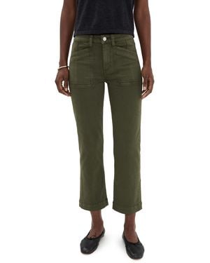 PAIGE Quincy Ankle Pants - Green