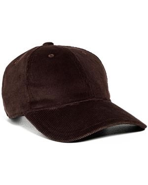 Rag & Bone Harlow Corduroy Baseball Cap - Black