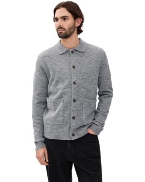 Rhythm Mohair Whip Stitch Knit - Gray