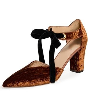 Ulla Johnson Corinna Bow High Heels - Black