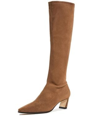 Stuart Weitzman Stassi Stretch Boots 50Mm - Brown
