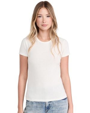 SLVRLAKE Denim Simple Tee - White