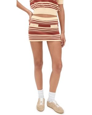 Bailey Rose Knit Skirt - Black