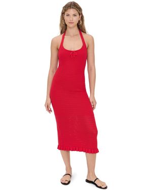 Amanda Uprichard Valentini Dress - Red