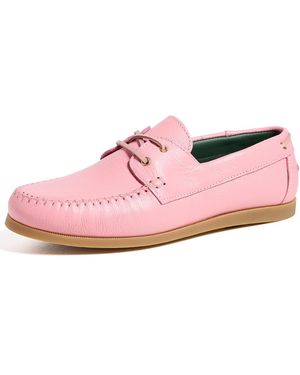 VINNY'S Boatman Boat Shoes - Pink