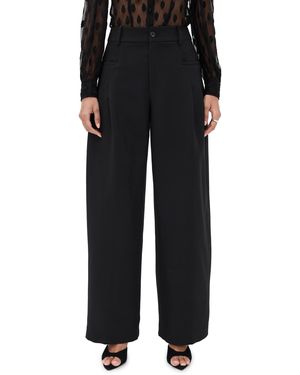 ALIGNE Genevieve Pleat Pants - Black