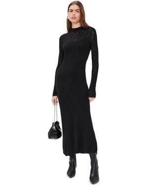 Z Supply Aden Mesh Dress - Black