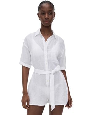 Vitamin A Playa Romper - White
