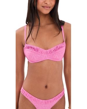 Peixoto Emmy Bikini Top - Pink