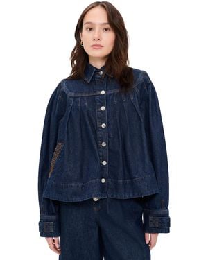 Merlette Easton Denim Jacket - Blue