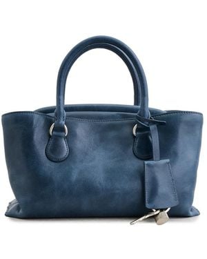OSOI Shell Brot Mini Tote Bag - Blue