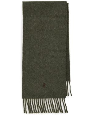 Polo Ralph Lauren Reversible Windowpane Scarf - Green