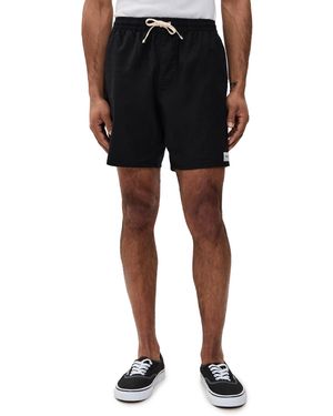 Rhythm Classic Linen Jam Shorts 7 - Black