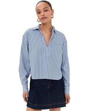 Veronica Beard Khai Top - Blue