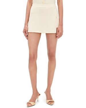 Le Bos Cotton Skort - Natural