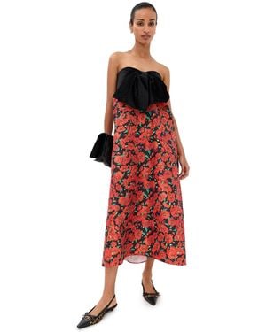 Kika Vargas Charlotta Dress - Red