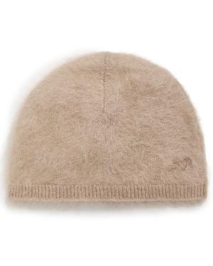 Rag & Bone Jada Brushed Cashmere Beanie - Natural