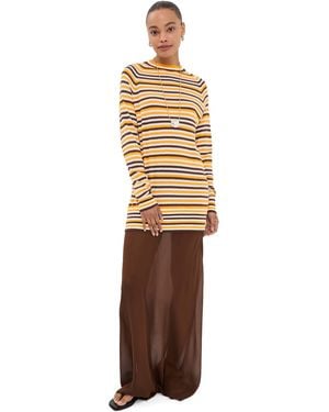 Christopher Esber Stripe Knit Monument Dress - Multicolor