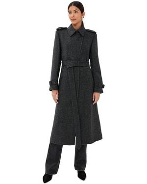 Nili Lotan Isabelle Trench Coat - Black