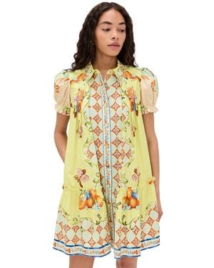 Hunter Bell Drifter Mini Dress - Yellow