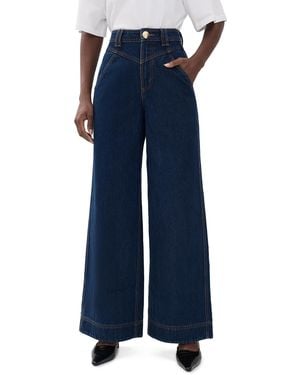 Aje. Seren Denim Jeans - Blue