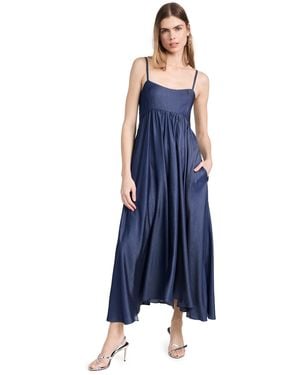 Azeeza Rachel Midi Dress - Blue