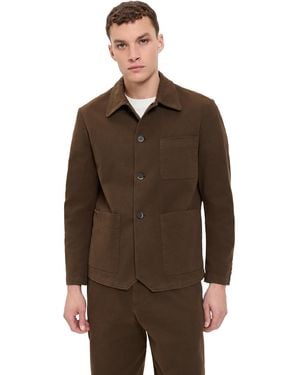 Barena Visal Mante Shirt Jacket - Brown
