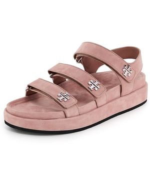 Tory Burch Kira Triple Strap Sport Sandals - Pink