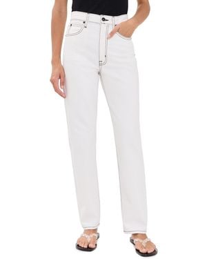 SLVRLAKE Denim Dakota Boyfriend Jeans - White