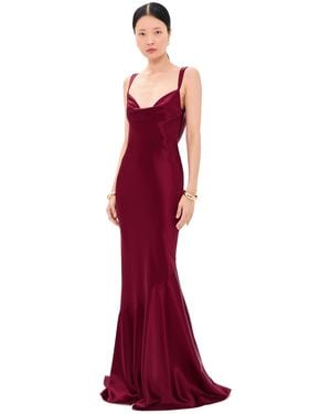 retroféte Vinicia Gown - Red
