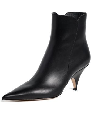 Gianvito Rossi Vitello Glove Boots - Black